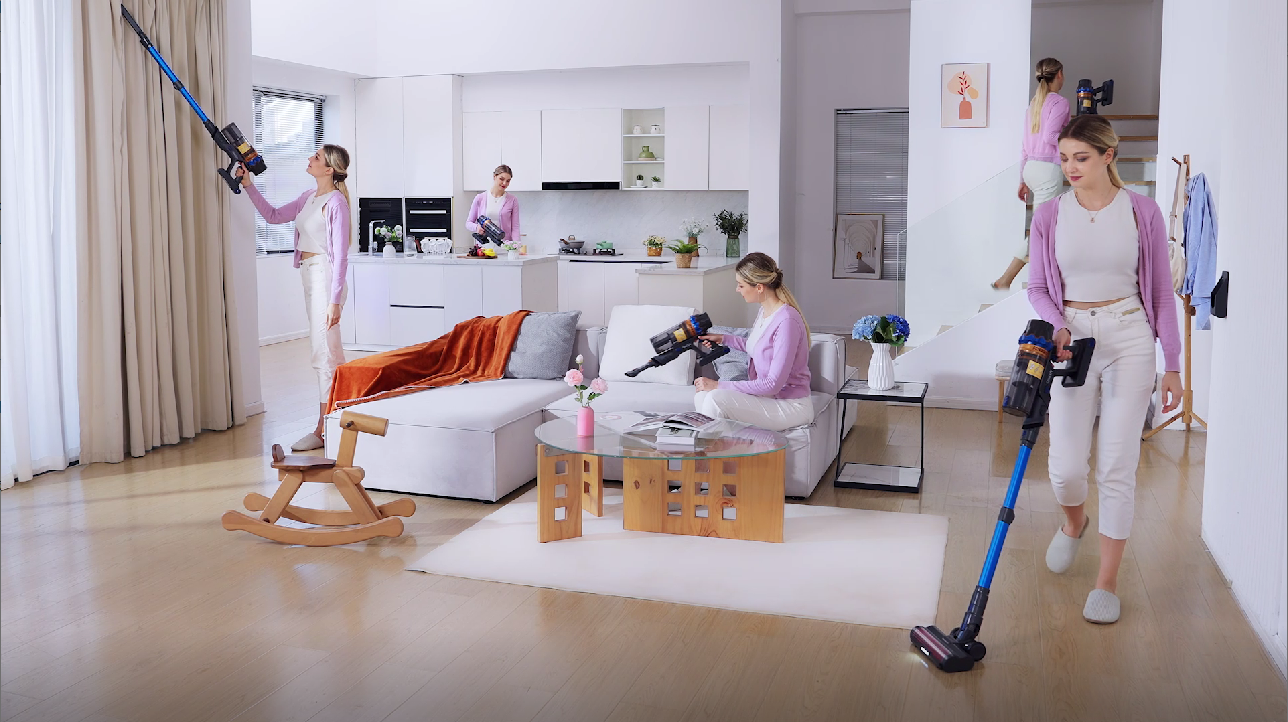 Amazon.com - QikCln 450W 45Kpa Cordless Vacuum Cleaner, Powerful